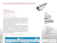 Tablet Screenshot of libriblog.wordpress.com