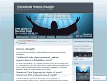 Tablet Screenshot of felemelkedettmesterek.wordpress.com