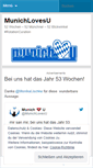Mobile Screenshot of munichlovesu.wordpress.com