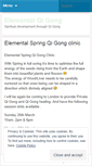 Mobile Screenshot of elementalqigong.wordpress.com