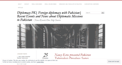 Desktop Screenshot of diplomacypk.wordpress.com