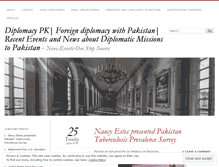 Tablet Screenshot of diplomacypk.wordpress.com