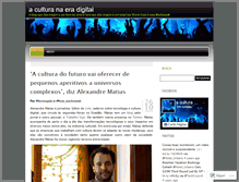 Tablet Screenshot of culturanaeradigital.wordpress.com