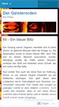 Mobile Screenshot of geisterorden.wordpress.com