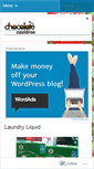 Mobile Screenshot of chocolatecauldron.wordpress.com