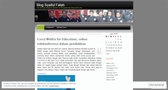 Desktop Screenshot of fulfat.wordpress.com