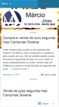 Mobile Screenshot of comproouro18k.wordpress.com