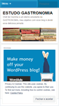 Mobile Screenshot of estudogastronomia.wordpress.com