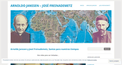 Desktop Screenshot of janssenfreinademetz.wordpress.com