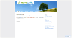 Desktop Screenshot of climatecafes.wordpress.com