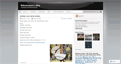 Desktop Screenshot of belezacouture.wordpress.com