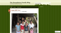 Desktop Screenshot of desaulniersfamily.wordpress.com