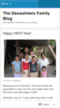 Mobile Screenshot of desaulniersfamily.wordpress.com