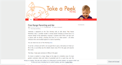 Desktop Screenshot of peekaboocoms.wordpress.com