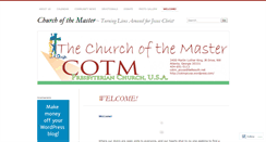 Desktop Screenshot of churchofthemaster.wordpress.com