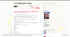 Desktop Screenshot of fuadhasyim.wordpress.com