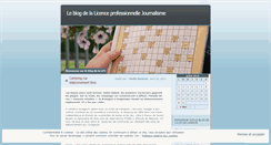 Desktop Screenshot of lpjournalisme2011.wordpress.com