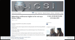 Desktop Screenshot of icsip.wordpress.com