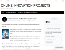 Tablet Screenshot of innovationonline.wordpress.com