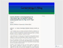 Tablet Screenshot of cameratogo.wordpress.com