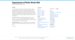 Desktop Screenshot of dmsgsa.wordpress.com