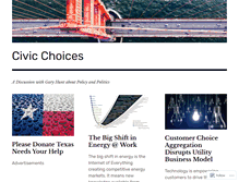Tablet Screenshot of civicchoices.wordpress.com