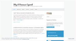 Desktop Screenshot of francescocaporali.wordpress.com