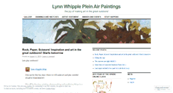 Desktop Screenshot of lynnwhipplepleinairpaintings.wordpress.com