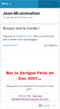 Mobile Screenshot of jeanmianimation.wordpress.com