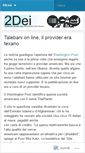 Mobile Screenshot of 2dei.wordpress.com