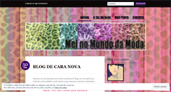 Desktop Screenshot of melnomundodamoda.wordpress.com