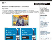 Tablet Screenshot of ccyou.wordpress.com