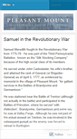 Mobile Screenshot of pleasantmounthistory.wordpress.com