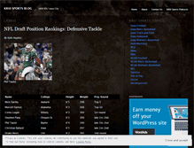 Tablet Screenshot of kruisports.wordpress.com