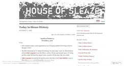 Desktop Screenshot of monsieursleaze.wordpress.com