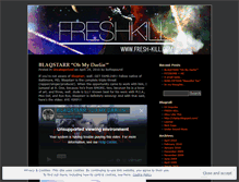 Tablet Screenshot of freshkillbythepound.wordpress.com