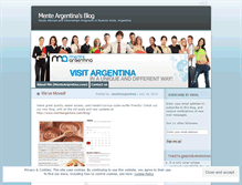 Tablet Screenshot of menteargentina.wordpress.com
