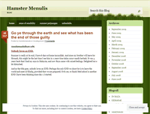 Tablet Screenshot of hamstermenulis.wordpress.com