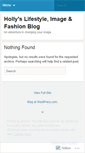 Mobile Screenshot of hollyoyler.wordpress.com
