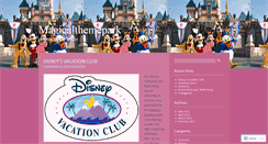 Desktop Screenshot of amagicalthemepark.wordpress.com