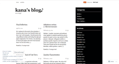 Desktop Screenshot of kanamaeeconblog.wordpress.com