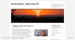 Desktop Screenshot of magicarganoil.wordpress.com