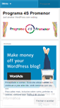 Mobile Screenshot of programa4spromenor.wordpress.com