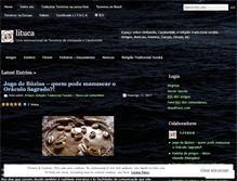 Tablet Screenshot of lituca.wordpress.com