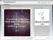 Tablet Screenshot of imagebearer.wordpress.com
