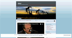 Desktop Screenshot of oilland.wordpress.com