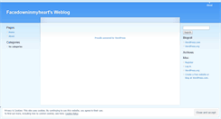 Desktop Screenshot of facedowninmyheart.wordpress.com