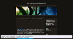 Desktop Screenshot of juliowebdesign.wordpress.com