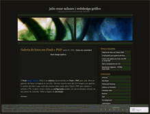 Tablet Screenshot of juliowebdesign.wordpress.com