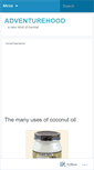 Mobile Screenshot of adventurehood.wordpress.com